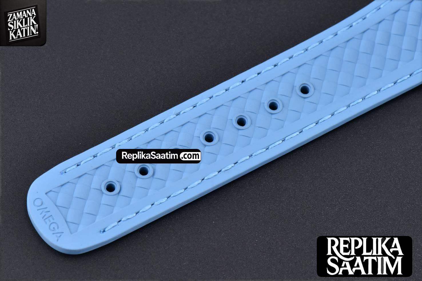 Aqua Terra 150m 41mm VSF Summer Blue Dial Rubber Strap A8900 -31