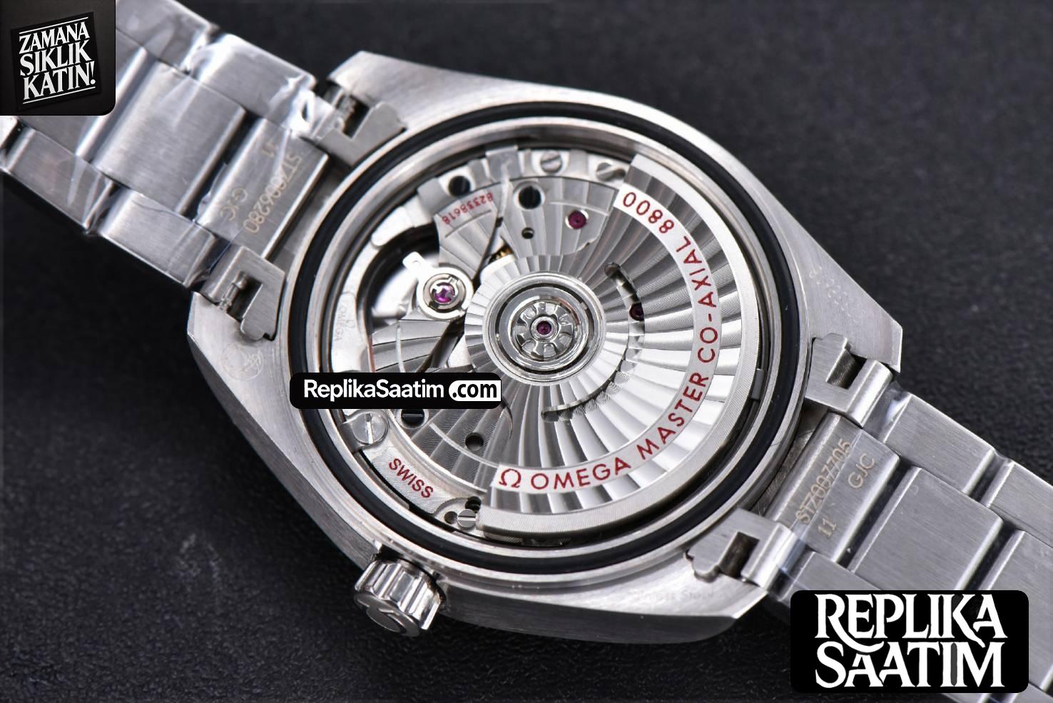 Aqua Terra 150M Ladies VSF 34MM White Wave Dial Silver Marker SS Bracelet A8800 -16