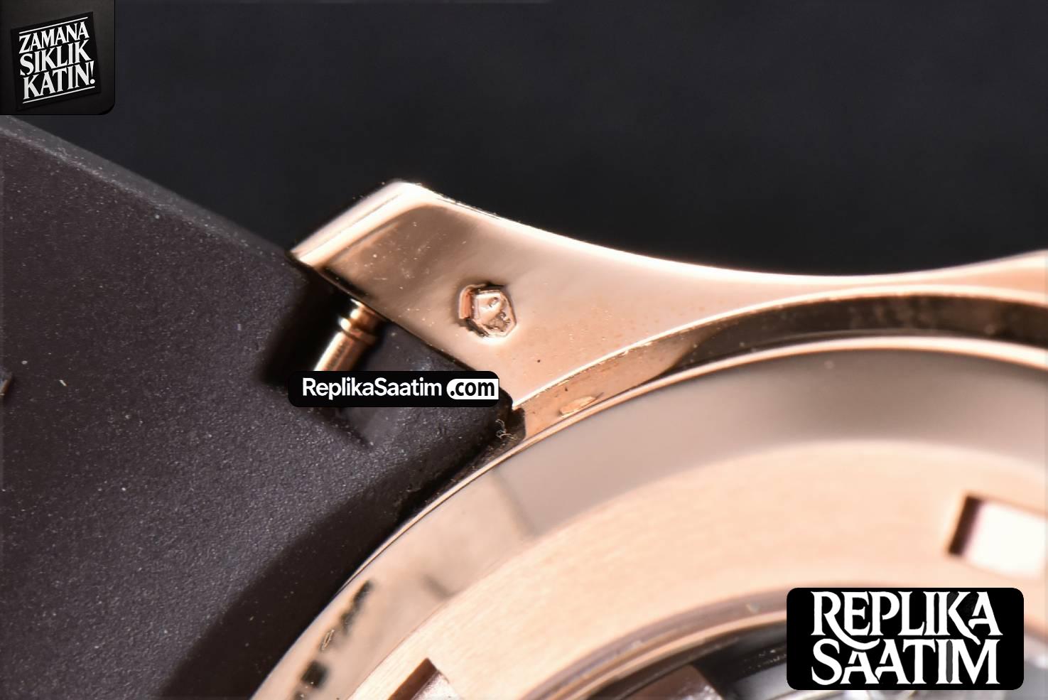 Aquanaut 5167 40mm RG 3KF Brown Dial Brown Rubber Strap A330 V3 -20