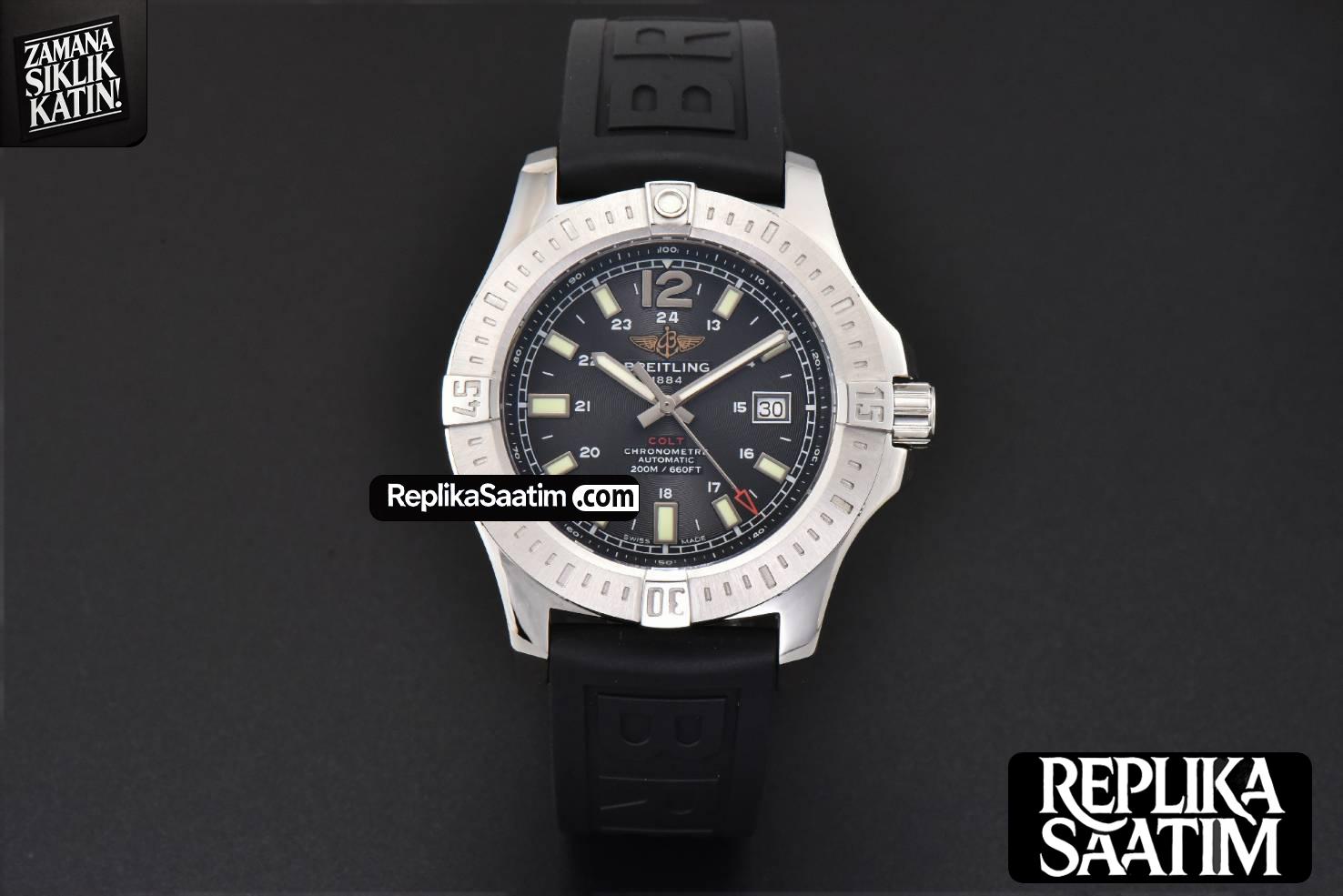 Avenger Automatic 43mm TF Black Dial Black Nylon Strap A2824 -01