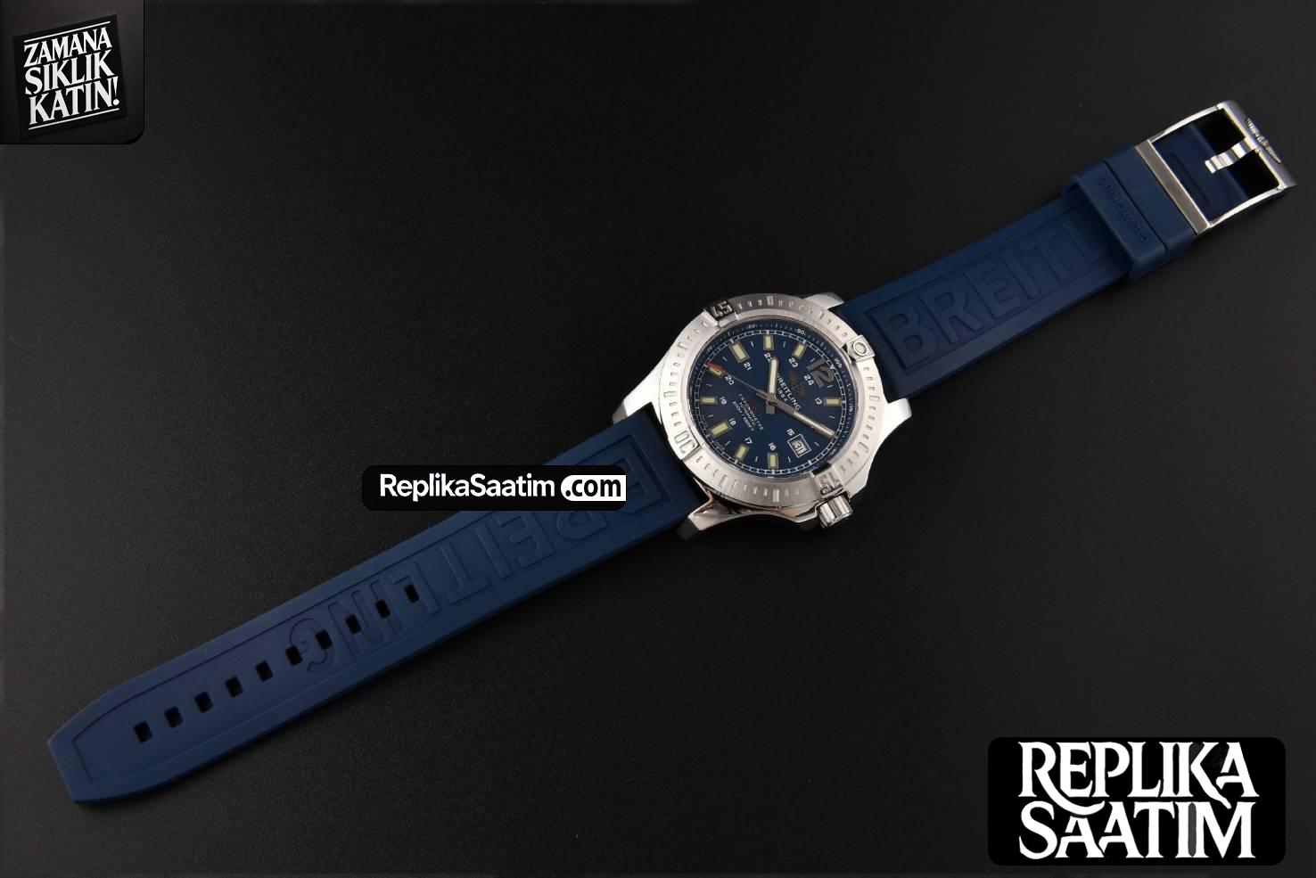 Avenger Automatic 43mm TF Blue Dial Blue Nylon Strap A2824 -30