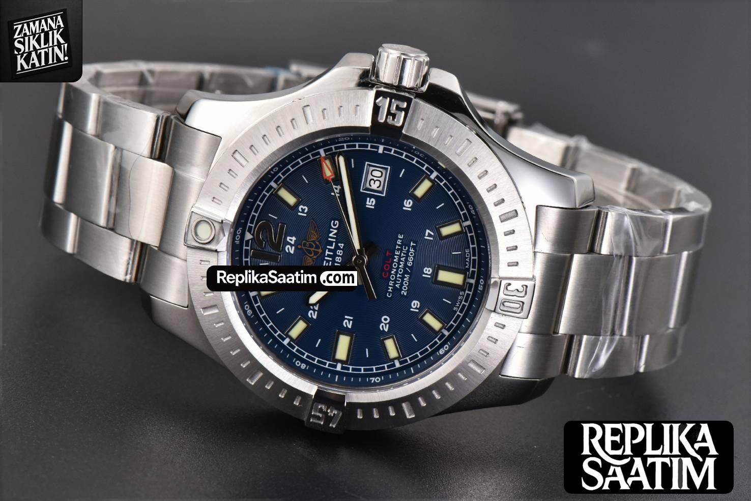 Avenger Automatic 43mm TF Blue Dial SS Bracelet A2824 -13