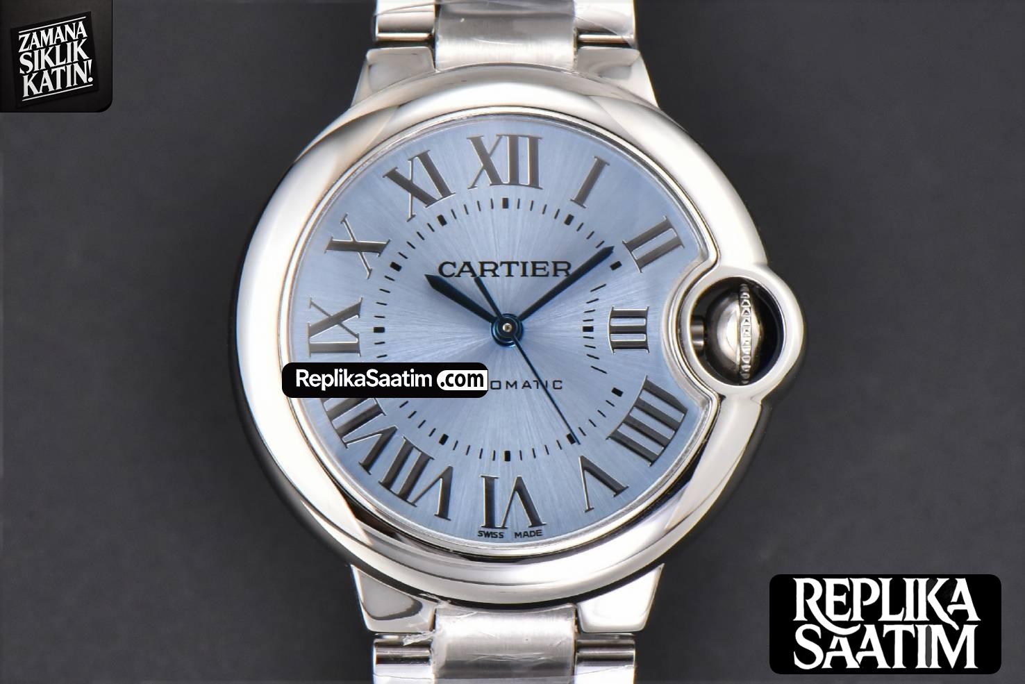 Ballon Bleu 33mm AF Ice Blue Dial SS Bracelet A1853 -01