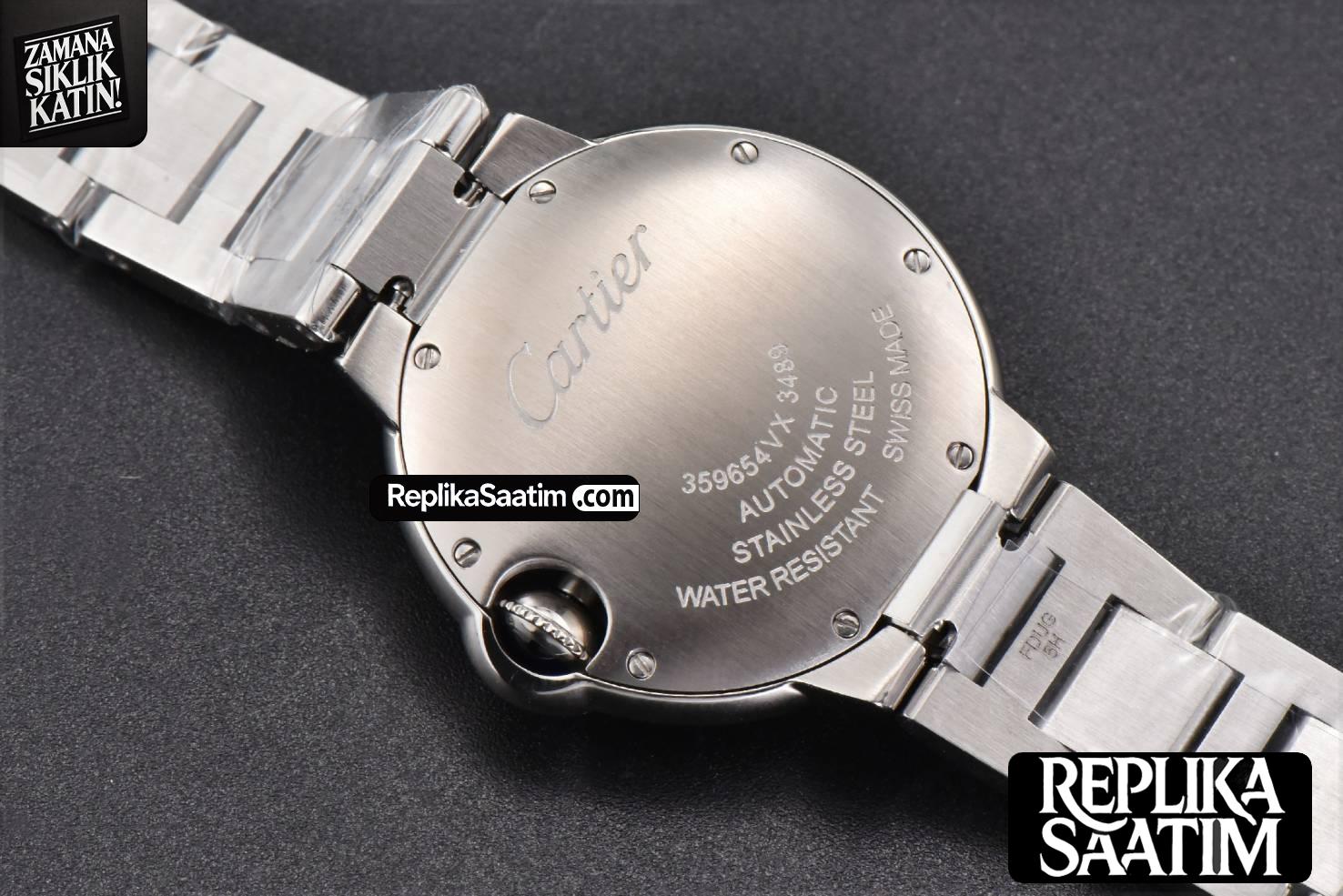 Ballon Bleu 33mm AF Ice Blue Dial SS Bracelet A1853 -16