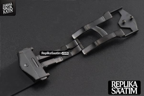 Big Bang Sang Bleu II 45mm ZF Black Ceramic Skeleton Dial Black Rubber Strap A1240 -27