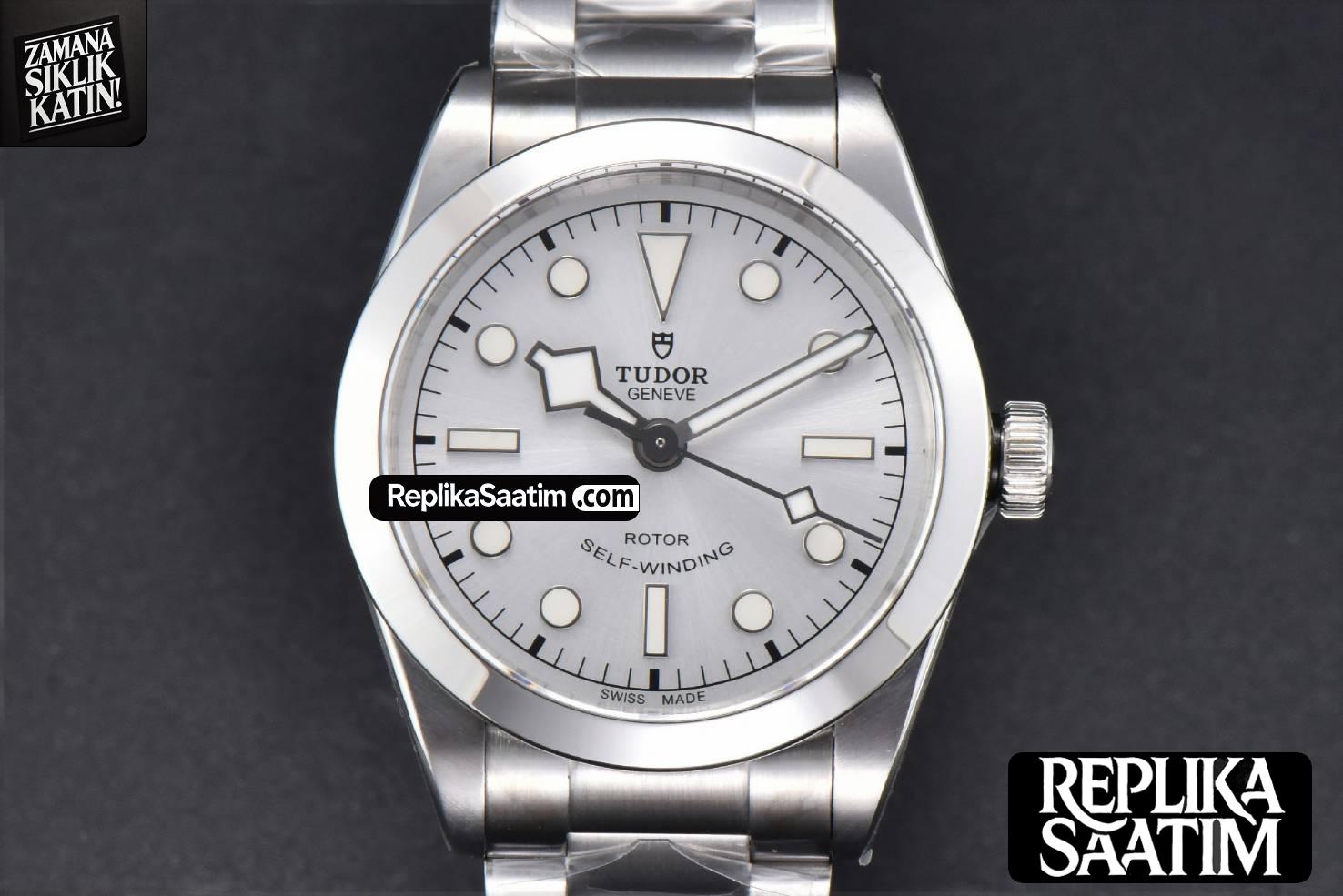 Black Bay 36mm KRF Silver Dial SS Bracelet A2824 -01