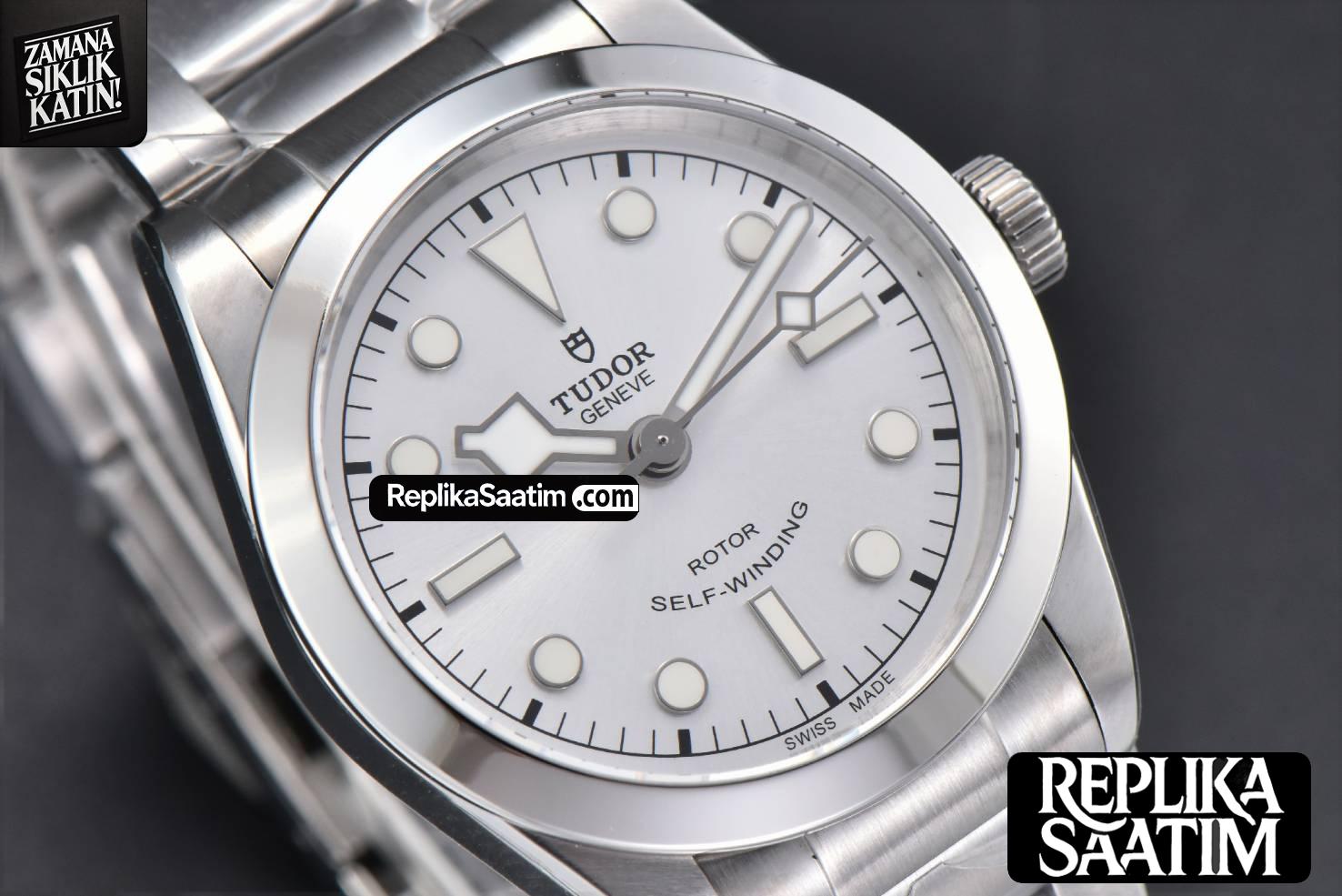 Black Bay 36mm KRF Silver Dial SS Bracelet A2824 -10