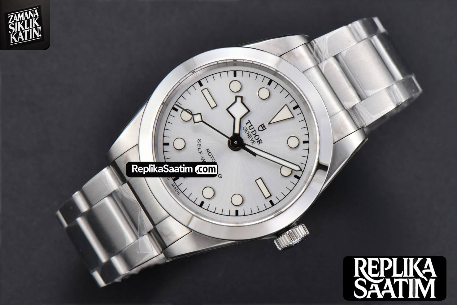 Black Bay 36mm KRF Silver Dial SS Bracelet A2824 -11