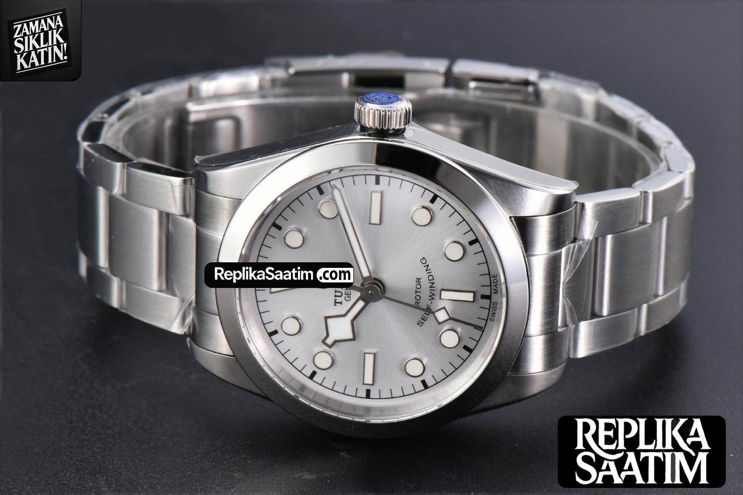 Black Bay 36mm KRF Silver Dial SS Bracelet A2824 -12