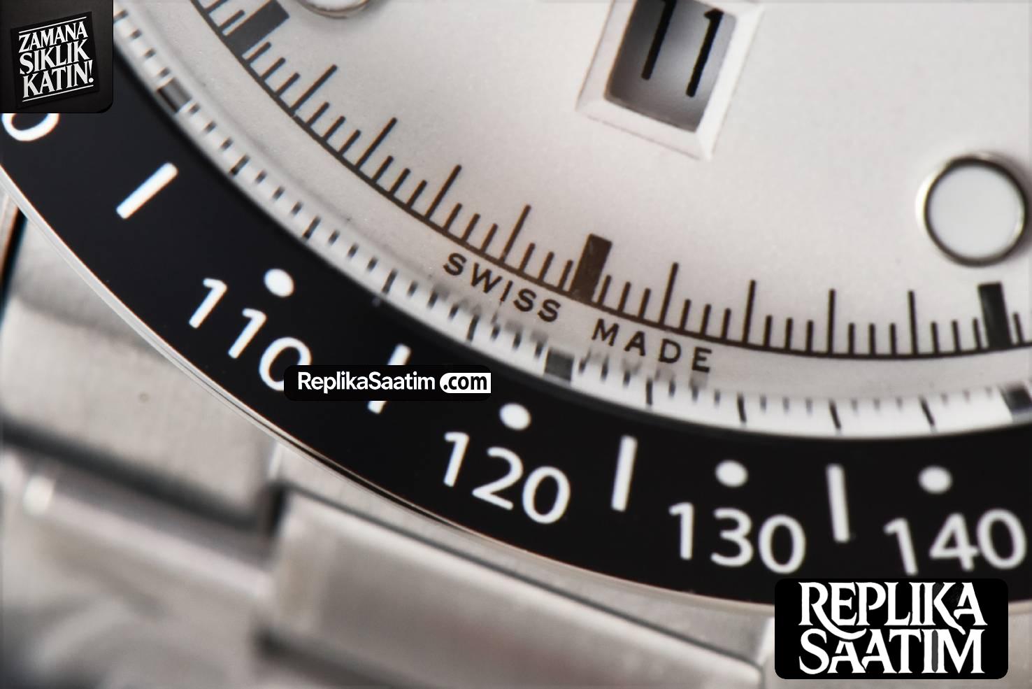 Black Bay Chrono 41mm TWSF White Dial SS Bracelet A7750 -08