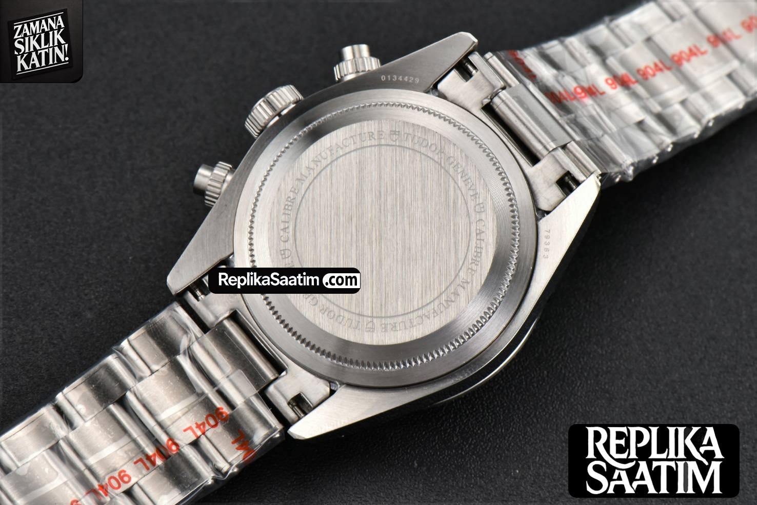 Black Bay Chrono 41mm TWSF White Dial SS Bracelet A7750 -15