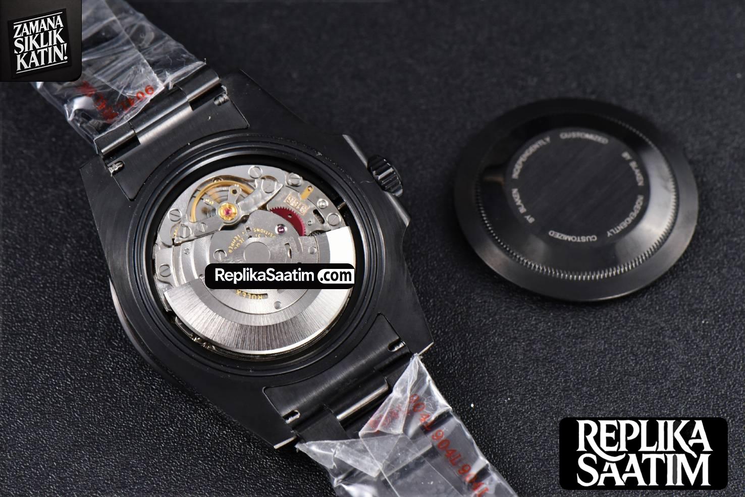 Blaken GMT Master IPKF Blue/Red Black Dial PVD Bracelet A2836 -08
