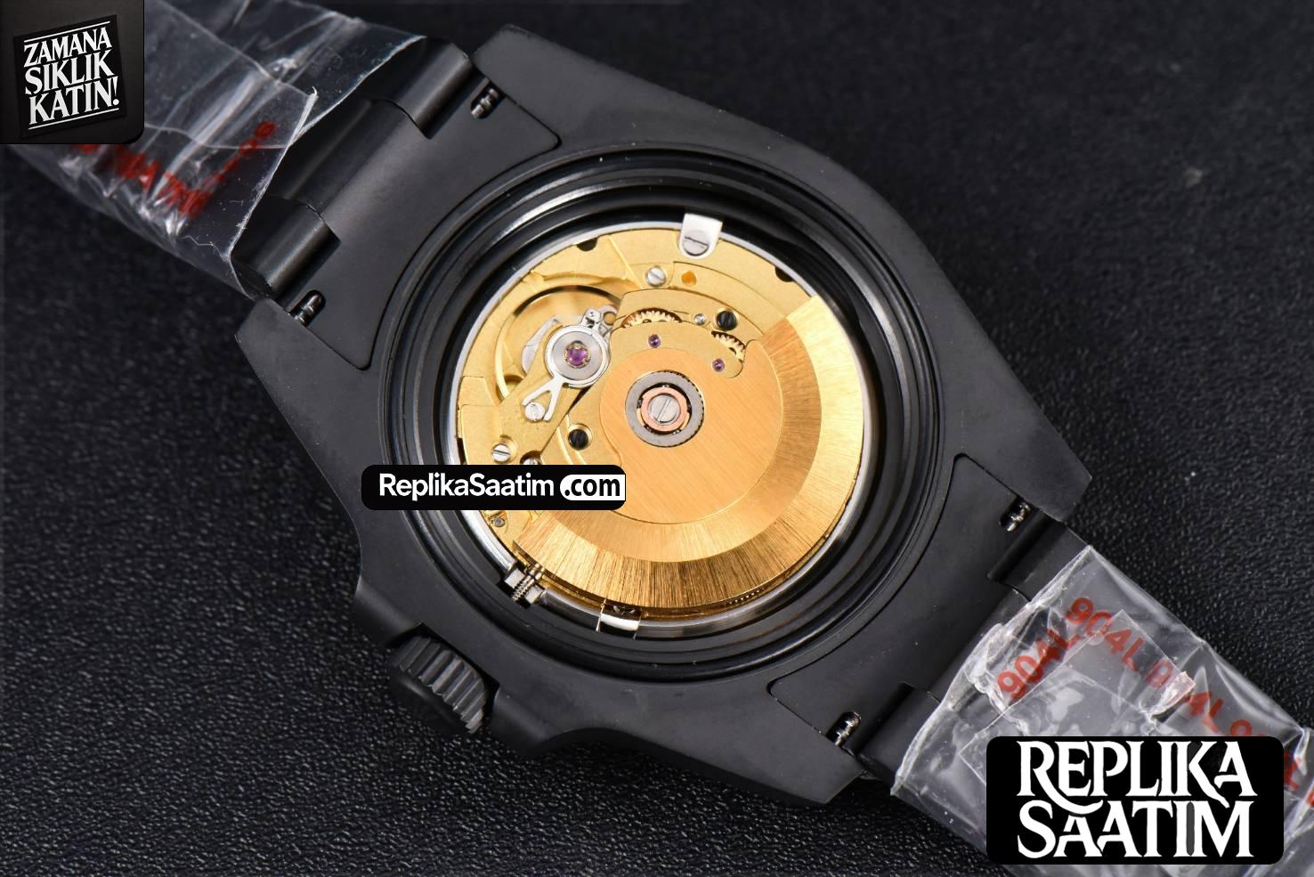 Blaken Submariner 116610 LN IPKF Red Hand Red Text PVD Bracelet A2836 -11