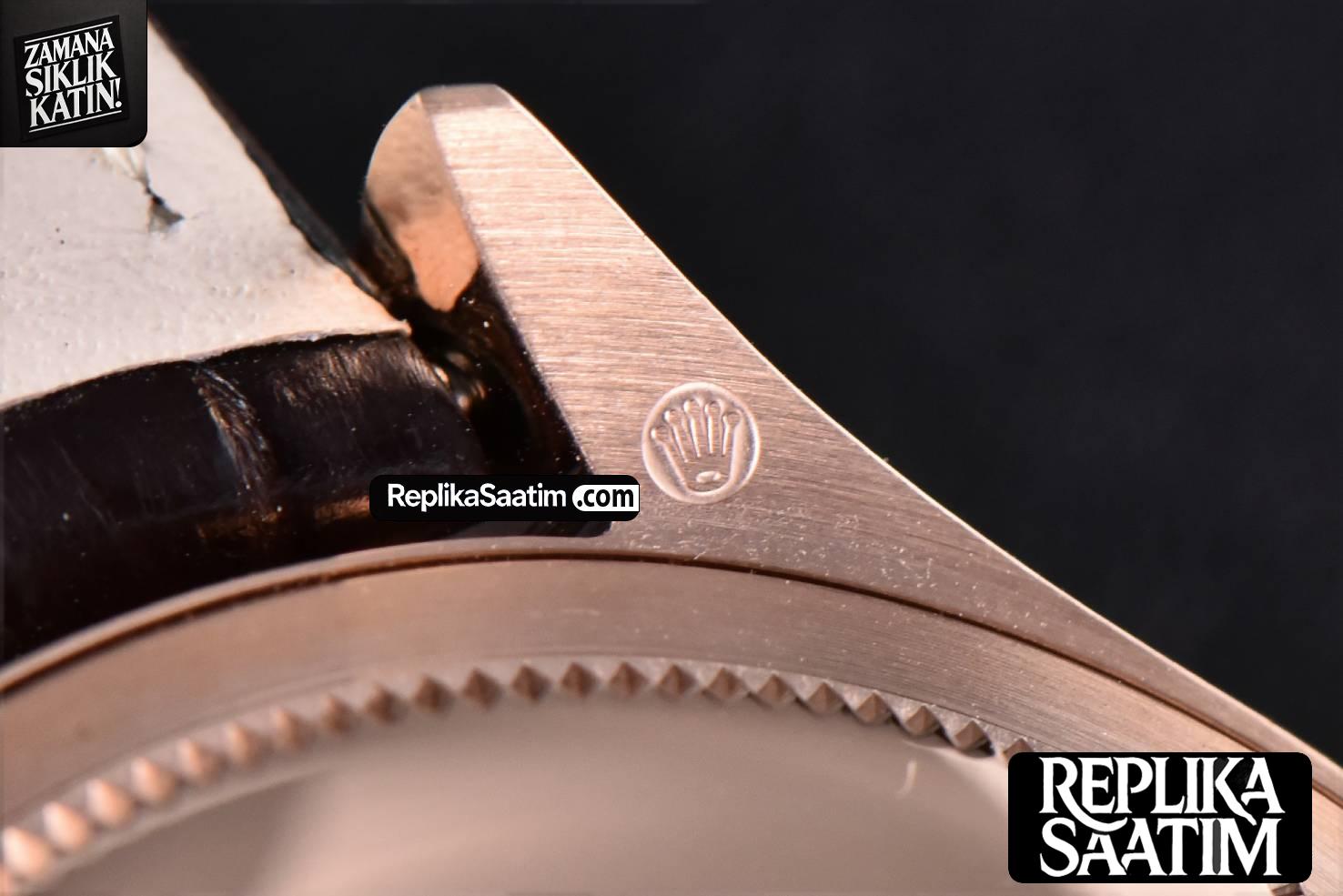 Cellini 50535 40mm Moonphase RG white dial KZF Asia 3195 Mod -21