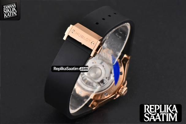 Classic Fusion Orlinski  40mm RG APSF Black Dial Black Gummy Strap A1110 -25