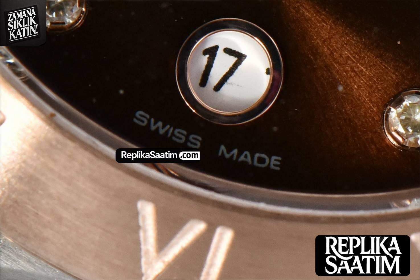 Constellation 29mm TWSF RG Brown Dial RG/SS Bracelet A8700 -07