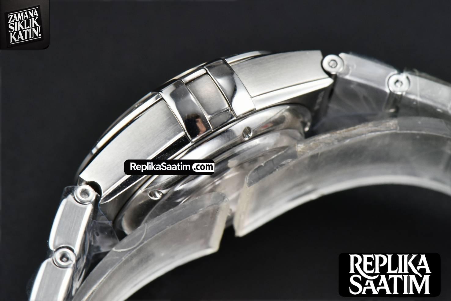 Constellation 29mm TWSF White Dial RG Diamond Marker SS Bracelet A8700 -13