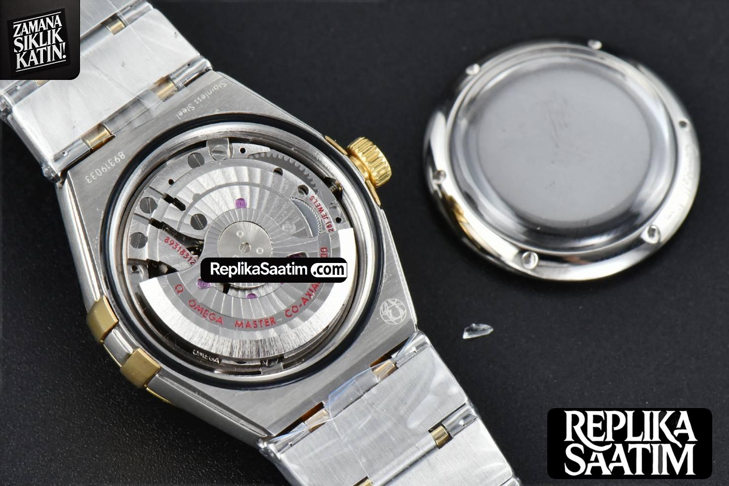 Constellation 29mm TWSF YG Diamond White Dial Stick Marker YG/SS Bracelet A8700 -12