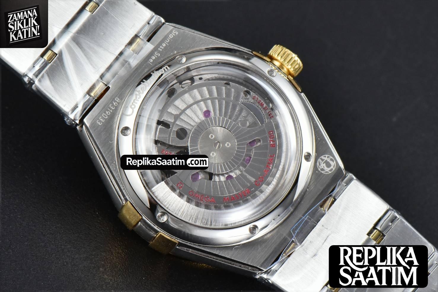Constellation 29mm TWSF YG Diamond White Dial Stick Marker YG/SS Bracelet A8700 -13