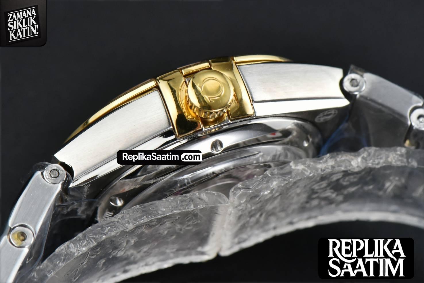 Constellation 29mm TWSF YG Diamond White Dial YG/SS Bracelet A8700 -15