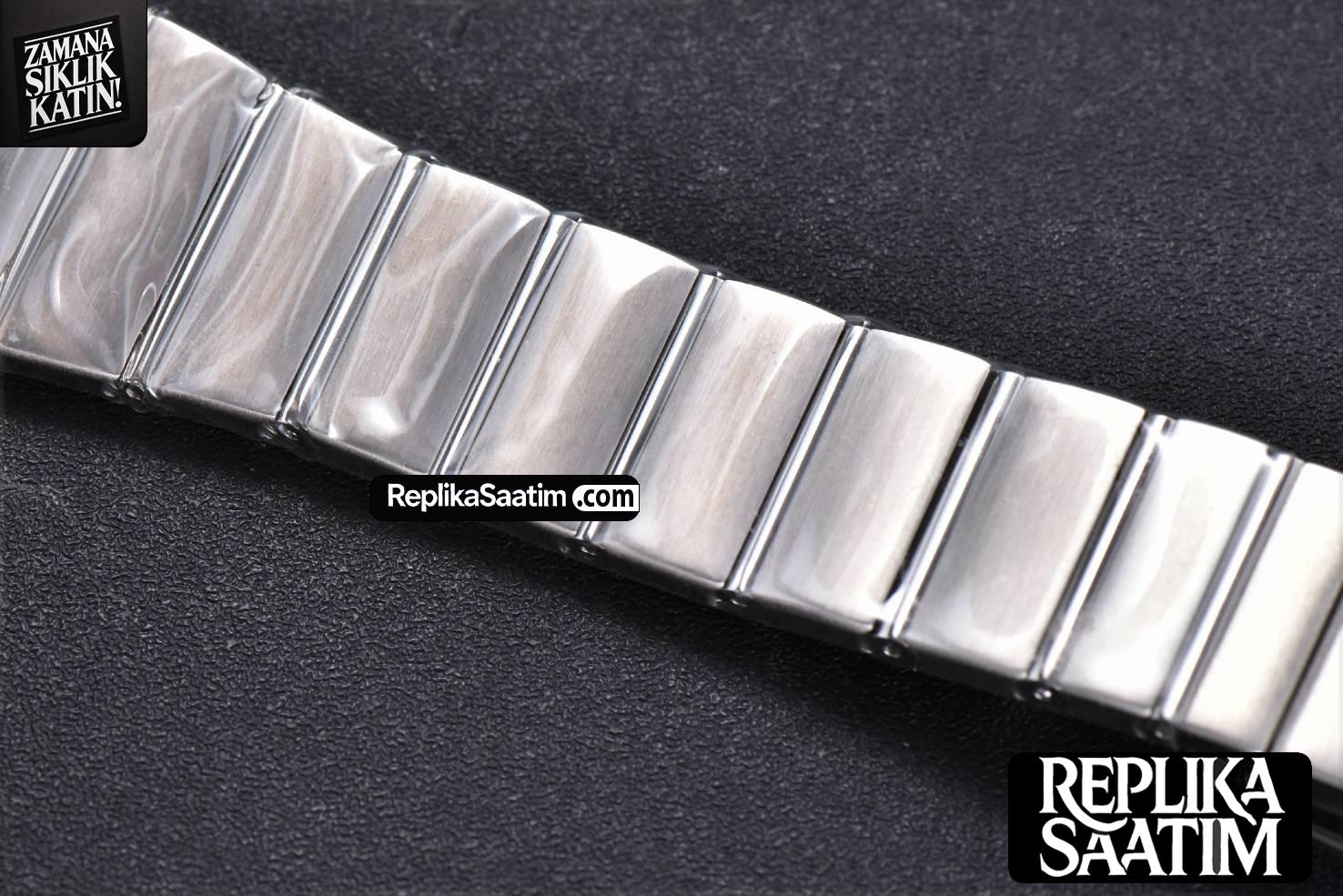 Constellation 38mm SS VSF Black Dial Diamond Markers on SS Bracelet A8500 Super Clone -25