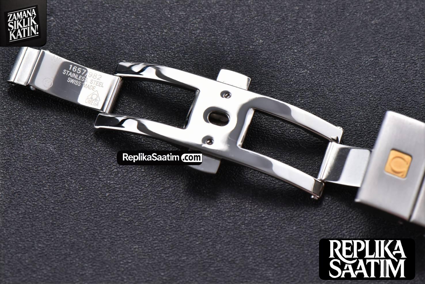 Constellation 38mm SS VSF Black Dial Diamond Markers on SS Bracelet A8500 Super Clone -26