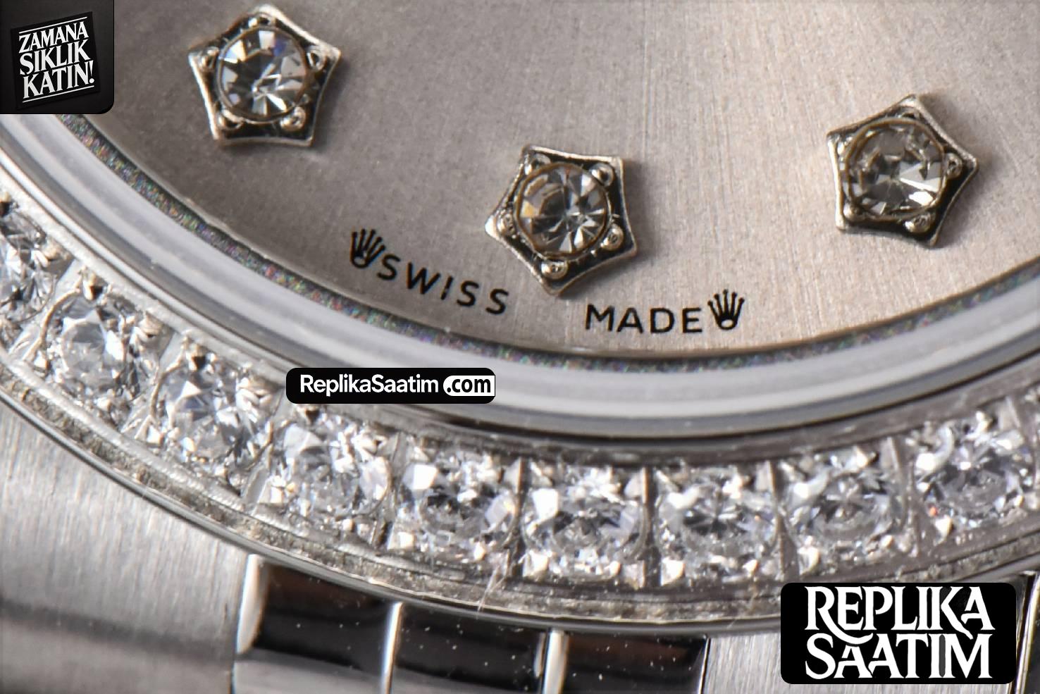DateJust 28MM Ladies WF Diamond Silver Dial Diamond Marker Jubilee Bracelet A2236 -08