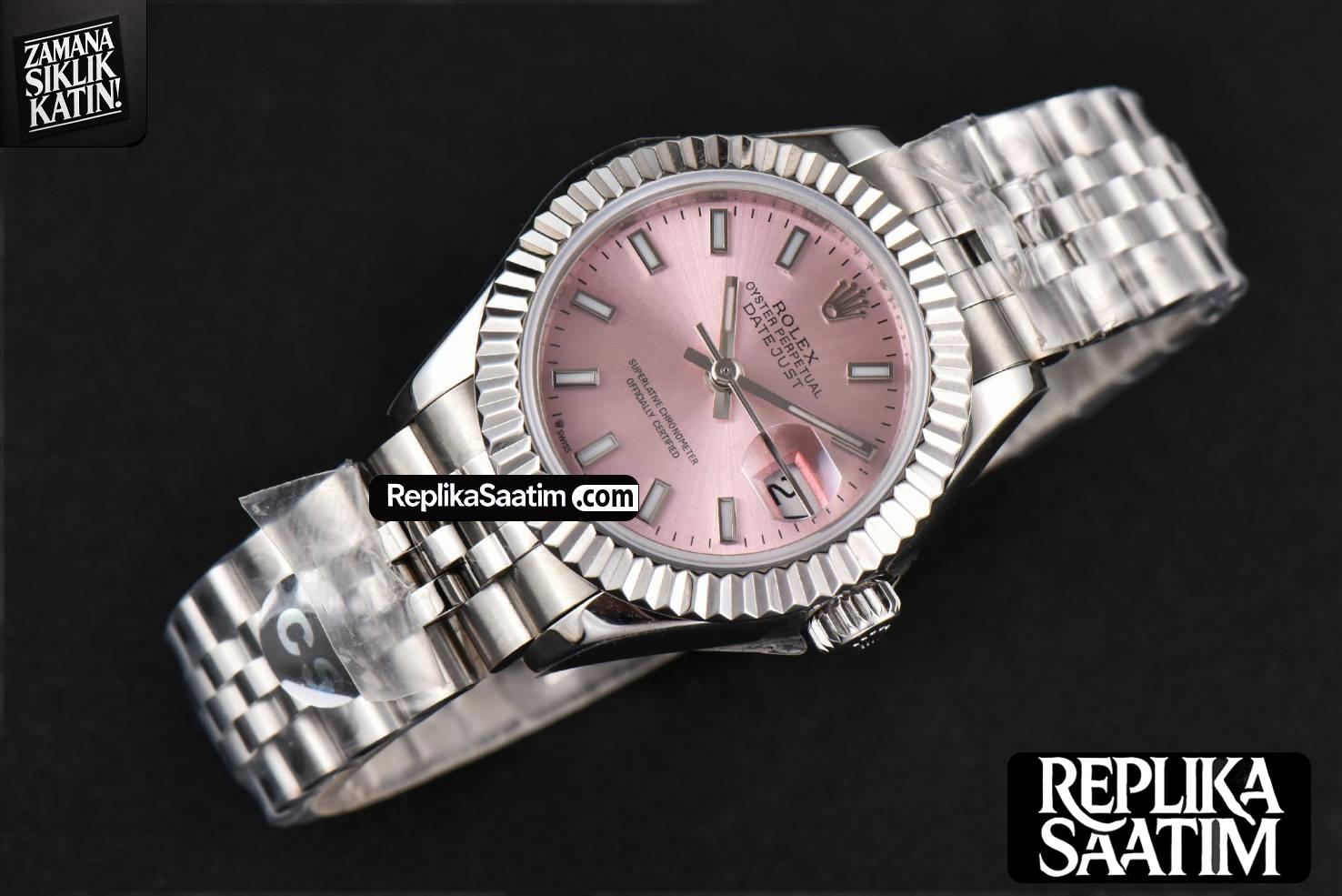 DateJust 28MM Ladies WF Pink Dial Jubilee Bracelet A2236 -03
