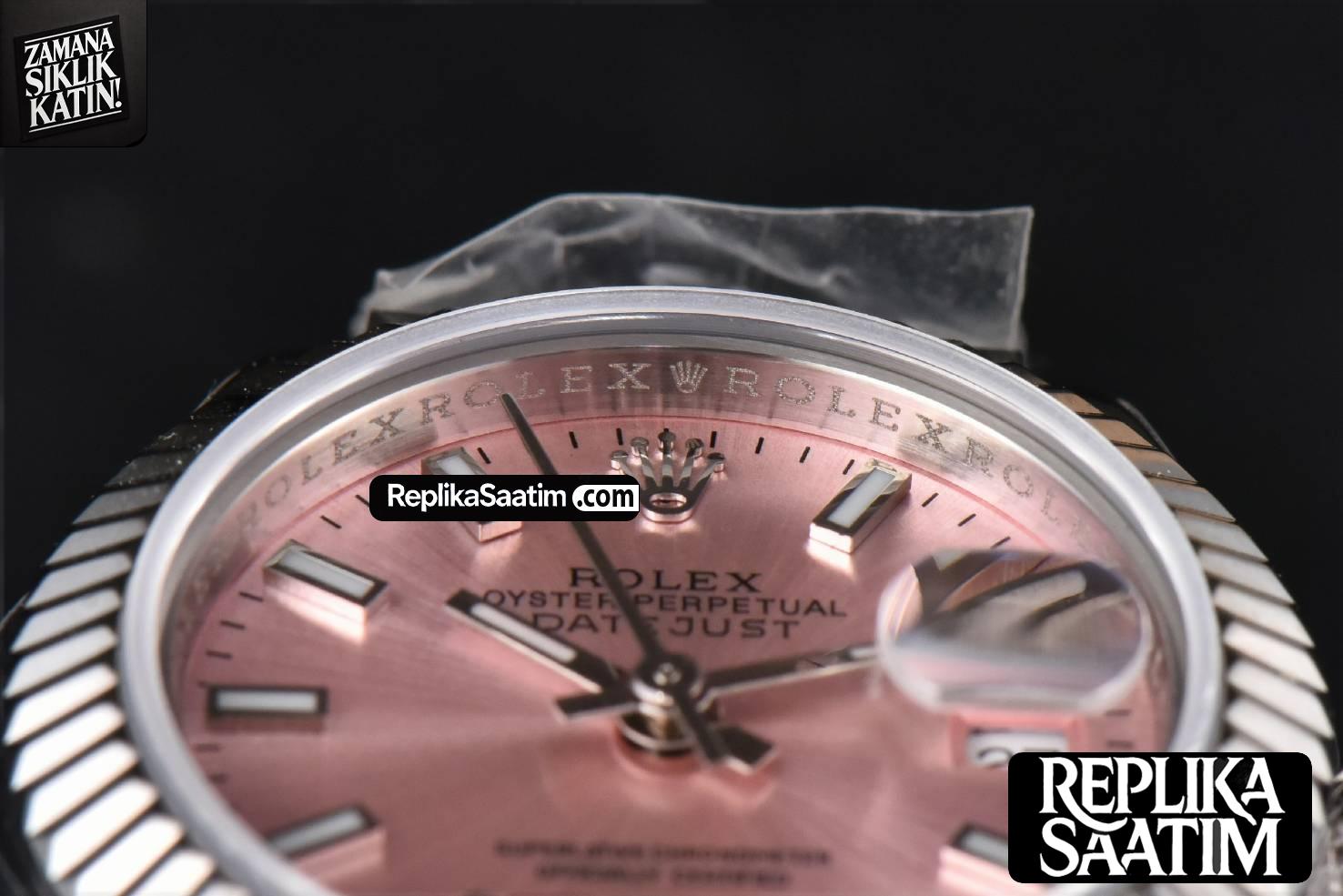 DateJust 28MM Ladies WF Pink Dial Jubilee Bracelet A2236 -12