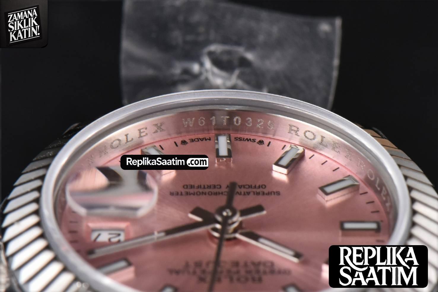 DateJust 28MM Ladies WF Pink Dial Jubilee Bracelet A2236 -13