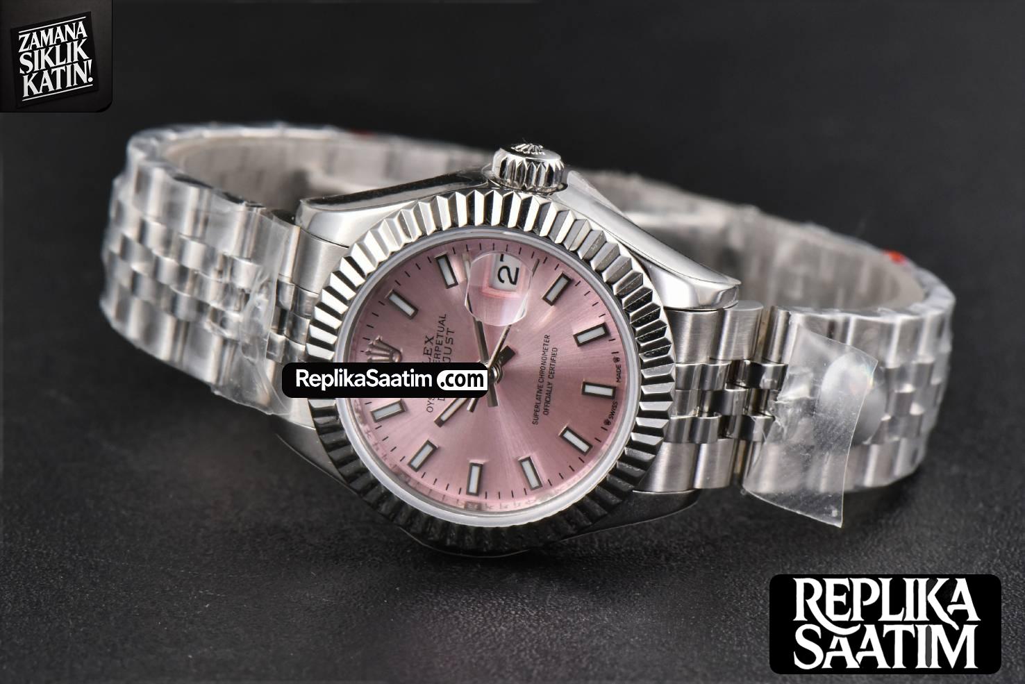 DateJust 28MM Ladies WF Pink Dial Jubilee Bracelet A2236 -14