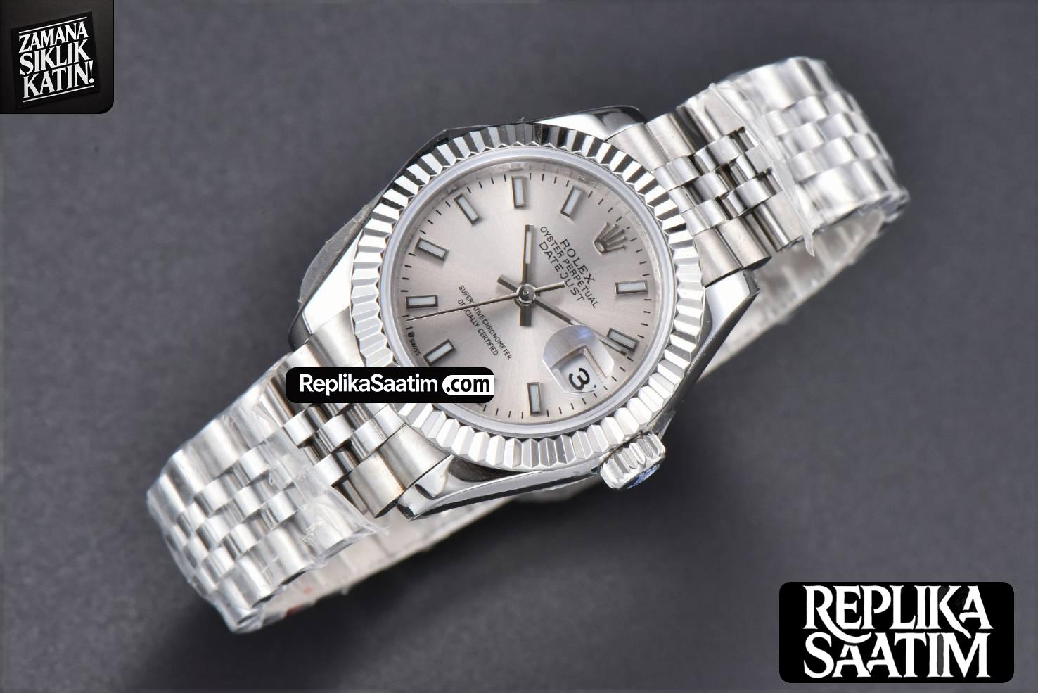 DateJust 28MM WF Silver Dial Lume Marker Jubilee Bracelet A2671 -02