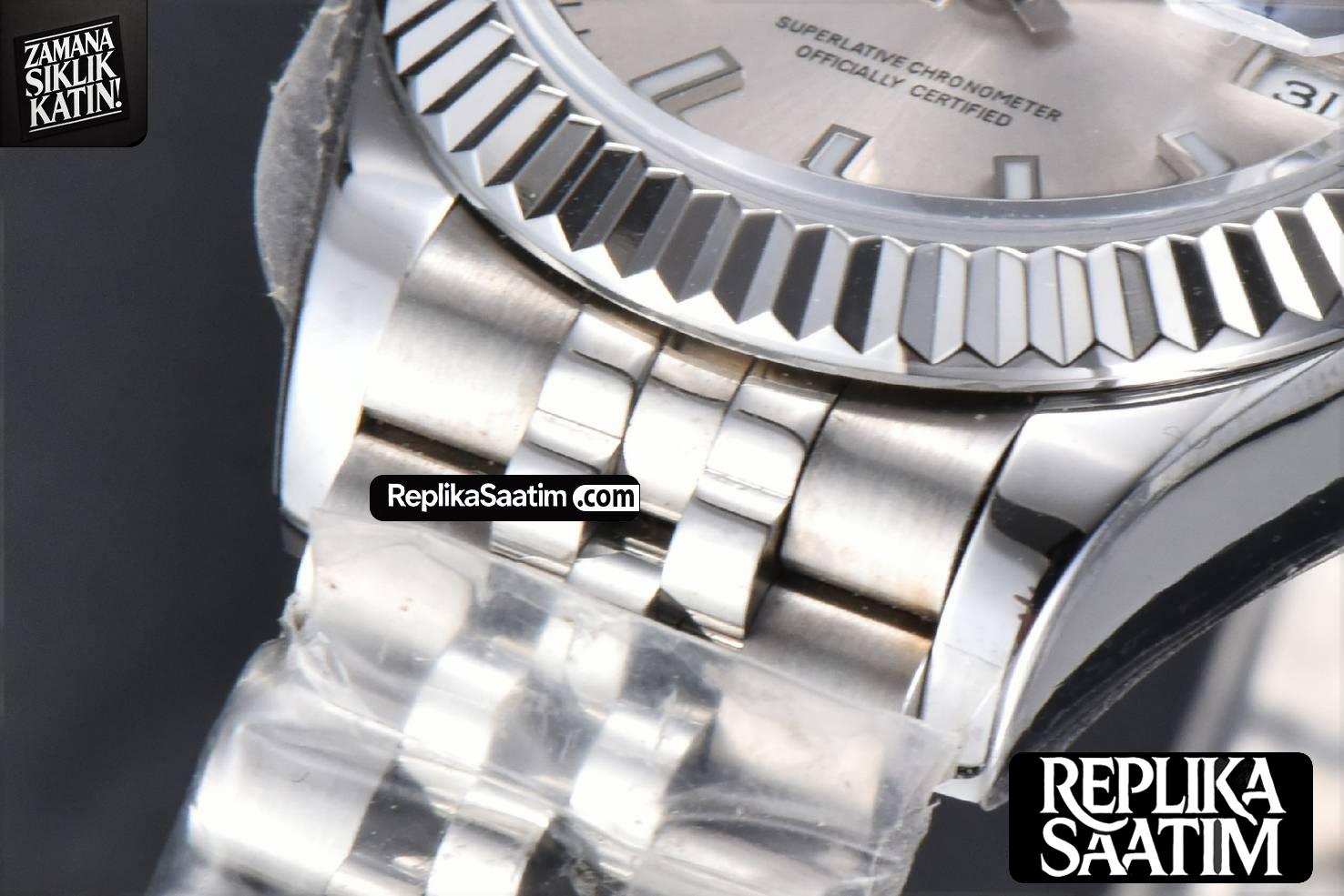 DateJust 28MM WF Silver Dial Lume Marker Jubilee Bracelet A2671 -11