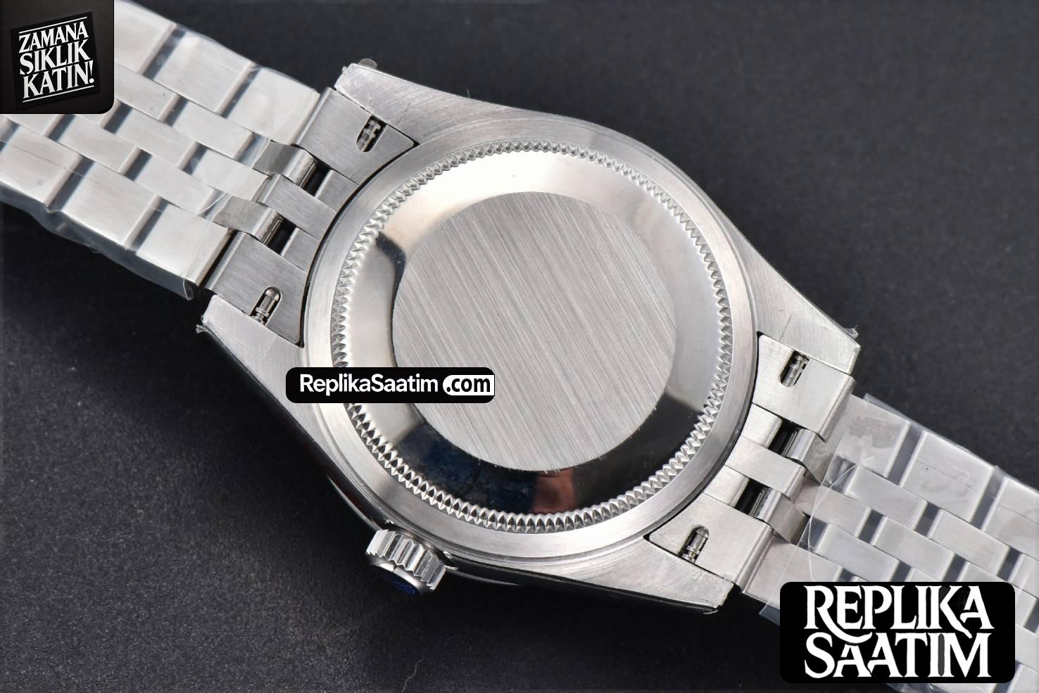 DateJust 31MM 904L GMF Diamond Bezel Blue Flowers Dial Jubilee Bracelet A2824 -18