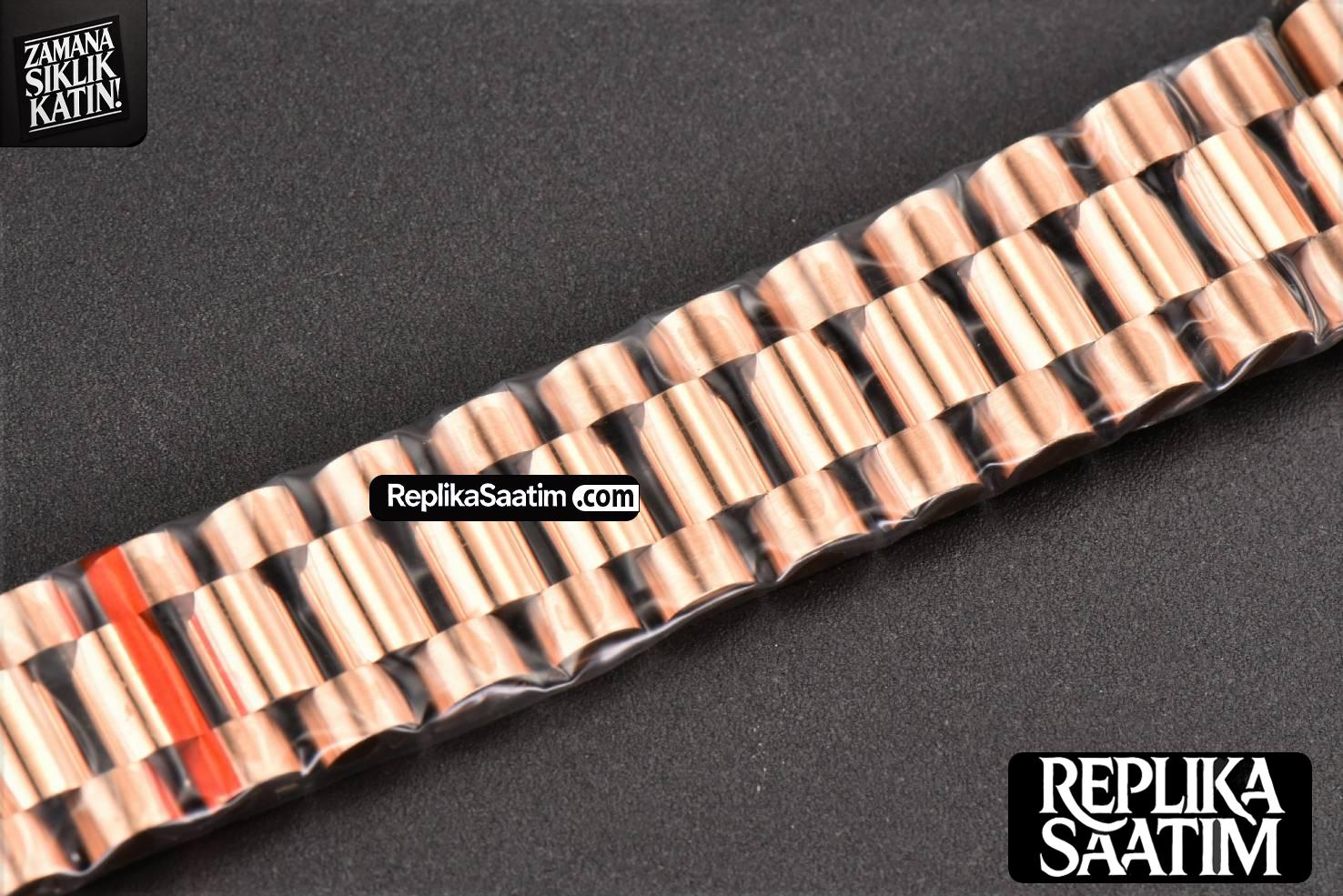 DateJust 31MM Ladies 904L RG WF Diamond Purple Dial Diamond Roma Marker Oyster Bracelet A2671 -29
