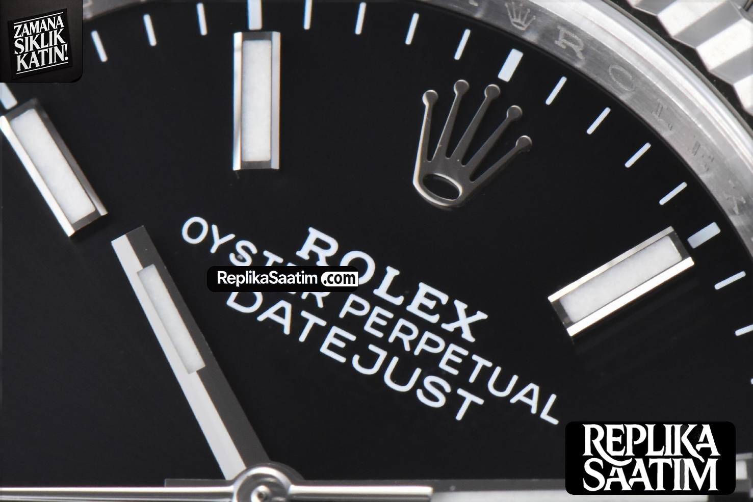 DateJust 36MM 126234 Clean CF Black Dial Jubilee Bracelet VR3235 -05