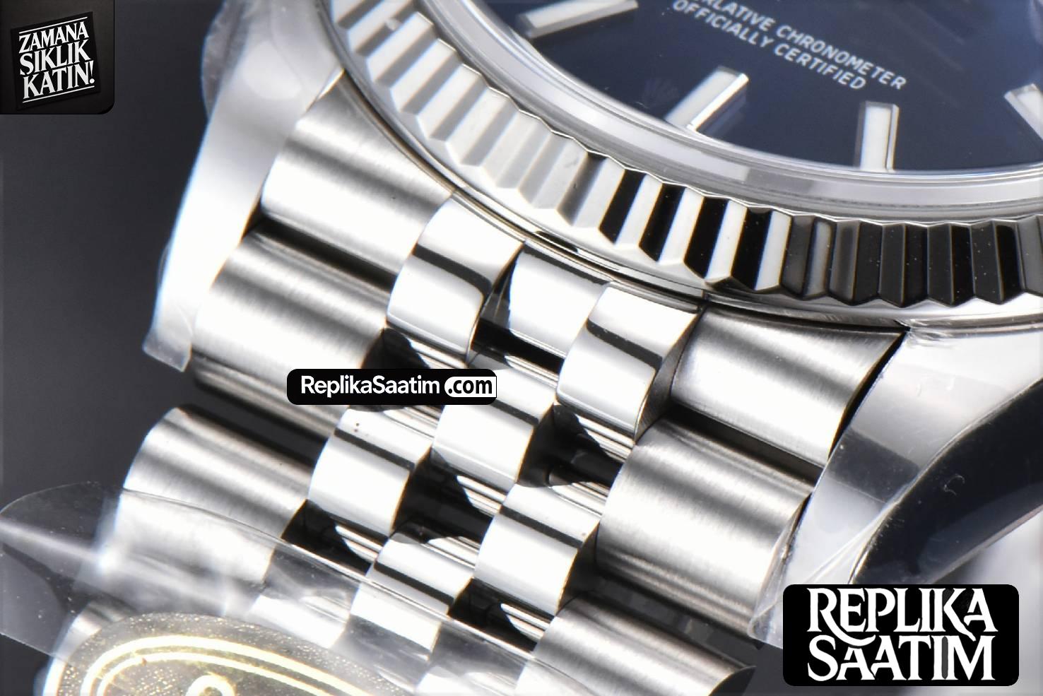 DateJust 36MM 126234 Clean CF Blue Dial Jubilee Bracelet VR3235 -10