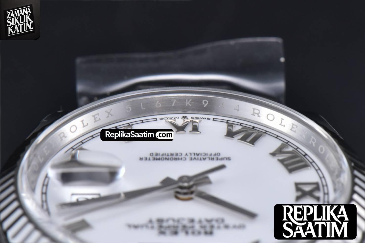 DateJust 36MM 126234 Clean CF white Dial Roma Maker Jubilee Bracelet VR3235 -12