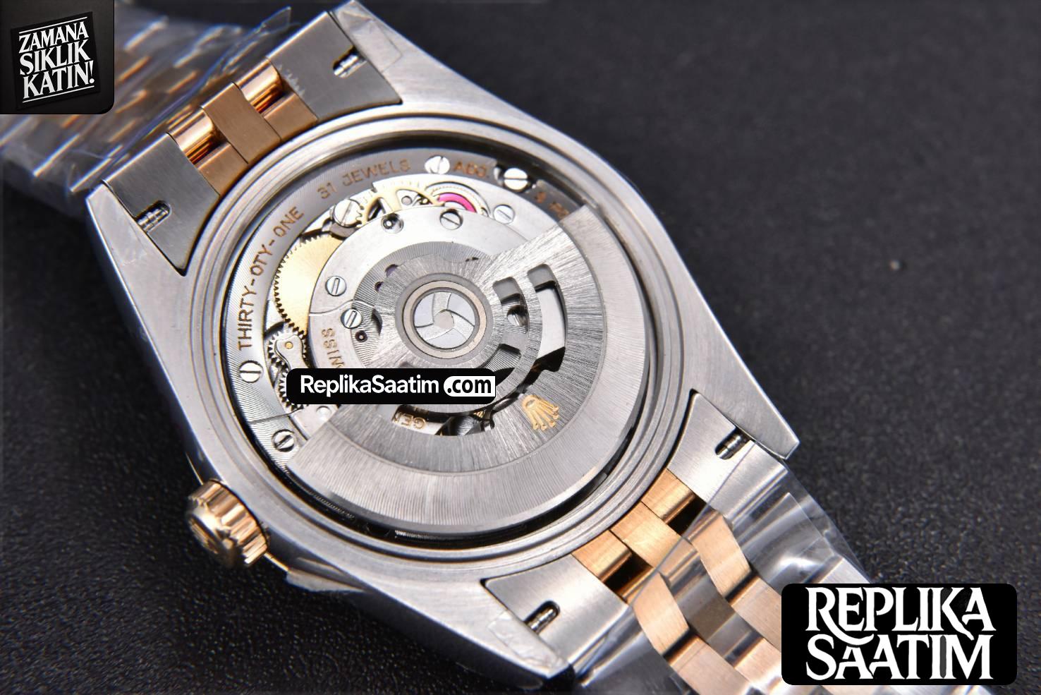 DateJust 36MM 904L YG/SS GMF Fluted Bezel Silver Dial Roma Marker Jubilee Bracelet VR3285 -19