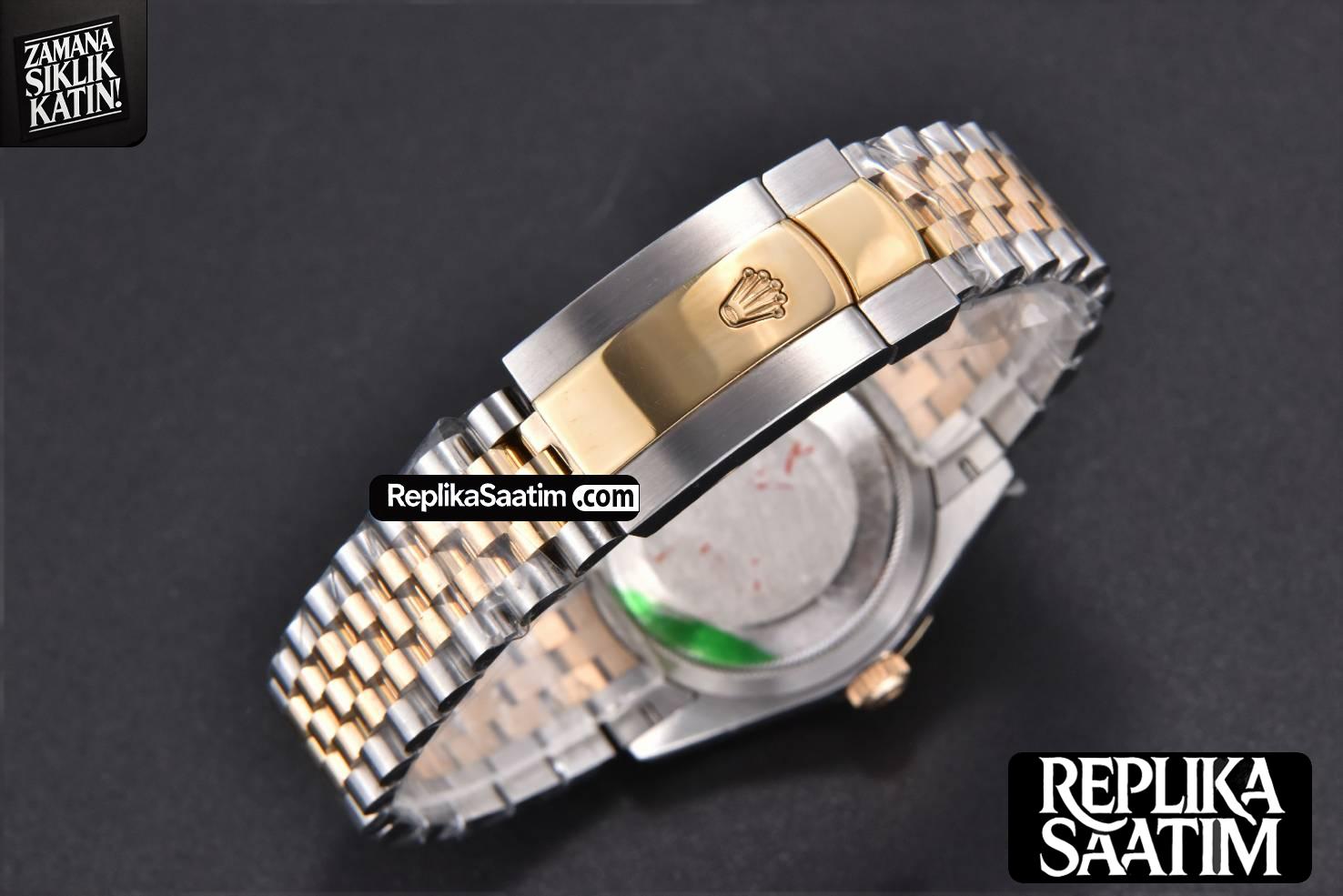 DateJust 36MM 904L YG/SS GMF Fluted Bezel Silver Dial Roma Marker Jubilee Bracelet VR3285 -25