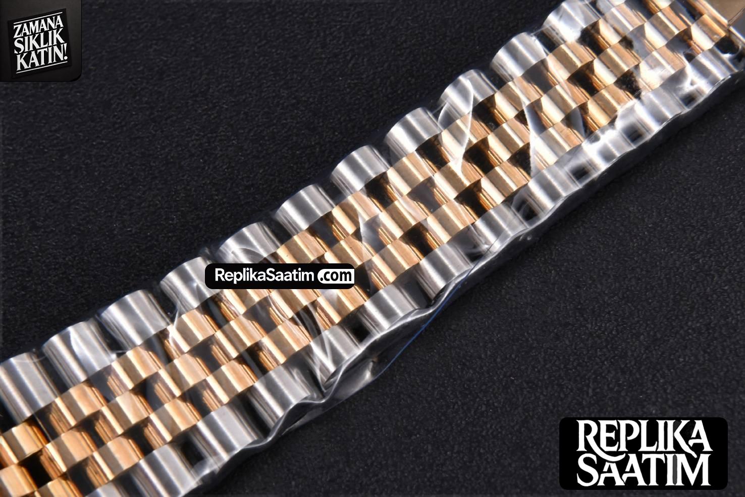 DateJust 36MM 904L YG/SS GMF Fluted Bezel Silver Dial Roma Marker Jubilee Bracelet VR3285 -26