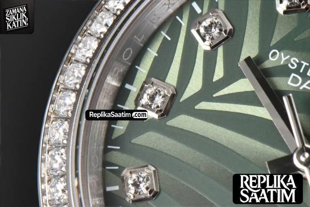 DateJust 36MM BPF Diamond Green Plam Dial Diamond Marker Jubilee Bracelet 2824 -05