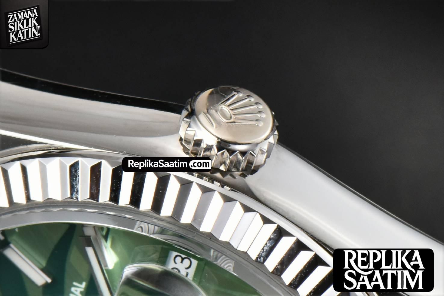 DateJust 36MM BPF Green Plam Dial Oyster Bracelet A2824 -15