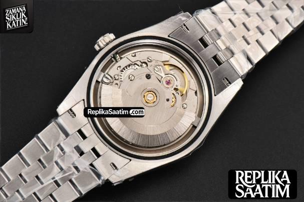 DateJust 36MM RG/SS BPF Diamond Silver Plam Dial Diamond Marker Jubilee Bracelet 2824 -20