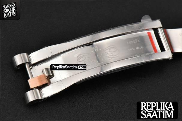 DateJust 36MM RG/SS BPF Diamond Silver Plam Dial Diamond Marker Jubilee Bracelet 2824 -29