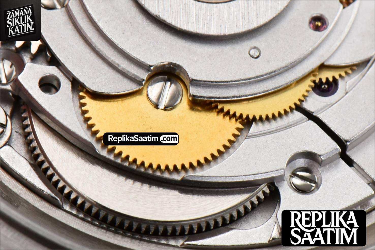 DateJust 36MM RG/SS BPF Smooth Bezel Gray Wimbledon Dial Jubilee Bracelet A2824 -17