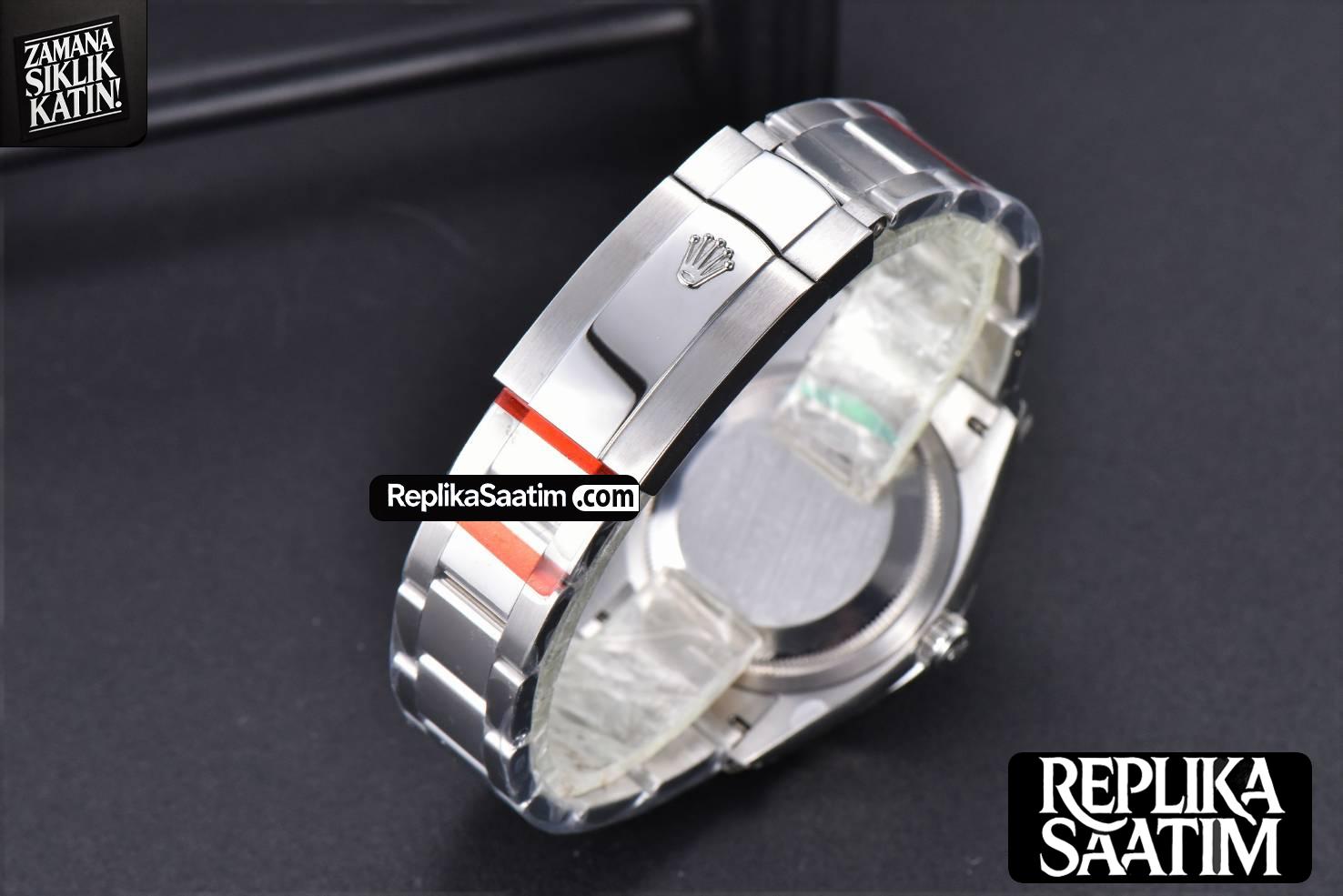 DateJust 36mm SS EWF Black Dial Diamond Roma Marker Diamond Bezel Oyster Bracelet A3235 -20