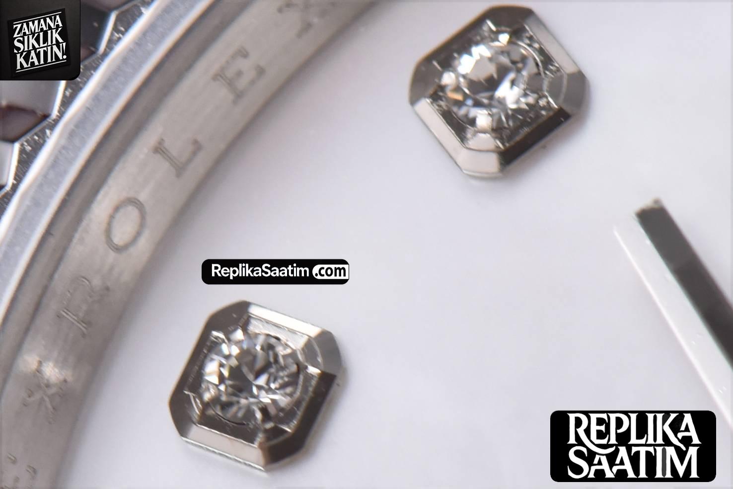 DateJust 36mm SS GMF MOP Dial Diamond Marker Jubilee Bracelet VR3235 -08