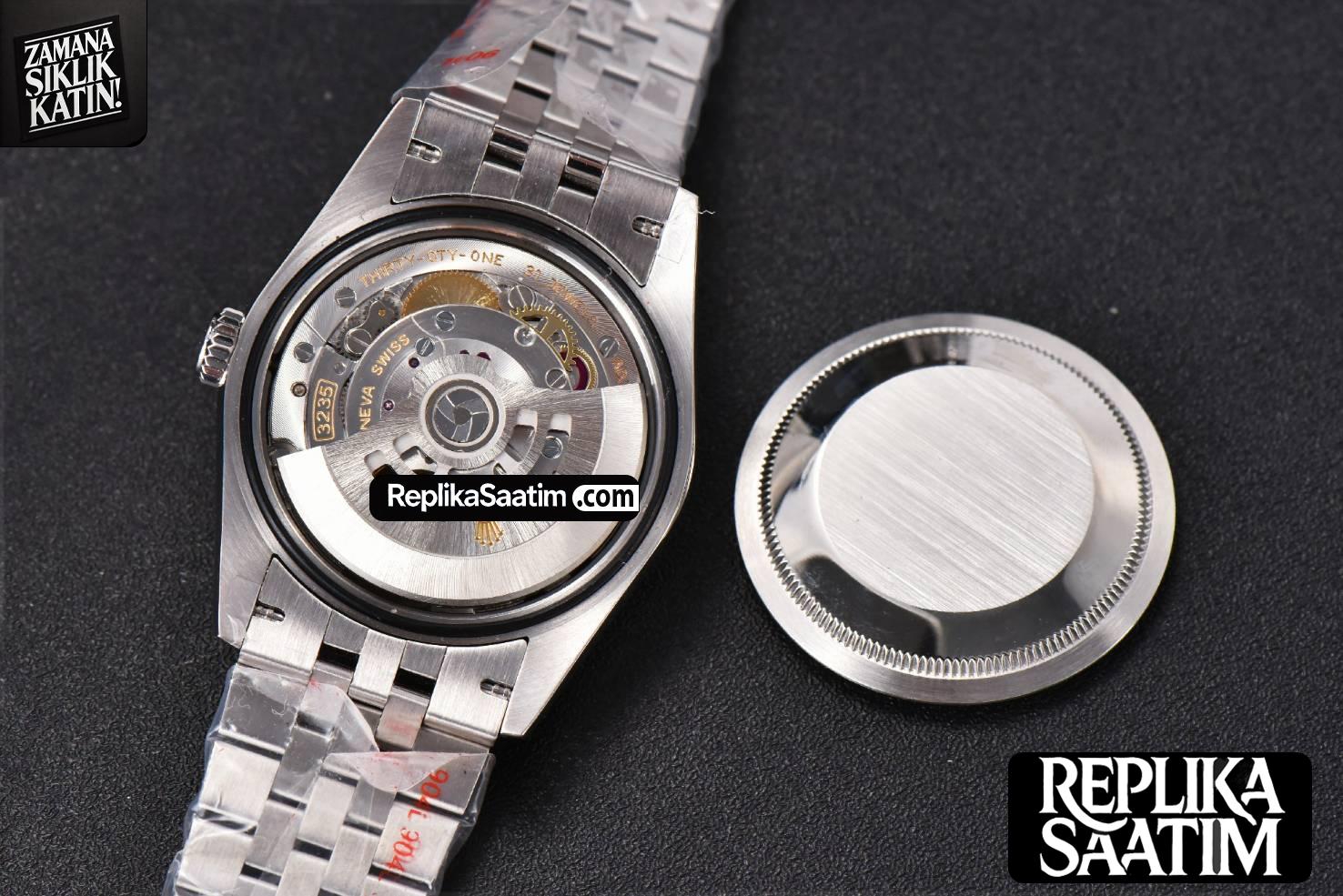 DateJust 36mm SS GMF MOP Dial Diamond Marker Jubilee Bracelet VR3235 -21