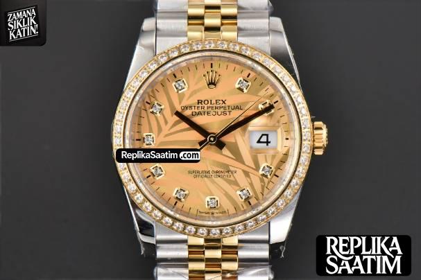 DateJust 36MM YG/SS BPF Diamond YG Plam Dial Diamond Marker Jubilee Bracelet 3235 -01